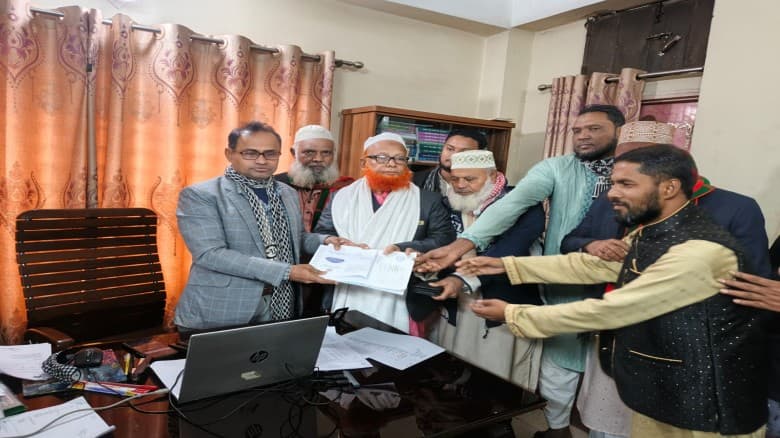 ব্রাহ্মণবাড়িয়া-১ আসনে জামায়াত প্রার্থীর মনোনয়নপত্র সংগ্রহ
