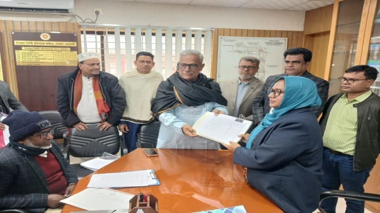 নোয়াখালী সেনবাগ-২ আসনে বিএনপি মনোনীত প্রার্থী জয়নুল আবেদীন ফারুকের মনোনয়ন দাখিল