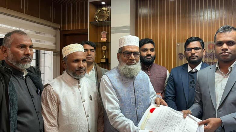 চাঁপাইনবাবগঞ্জ–১ আসনে জামায়াতে ইসলামীর প্রার্থী ড. কেরামত আলীর মনোনয়নপত্র দাখিল