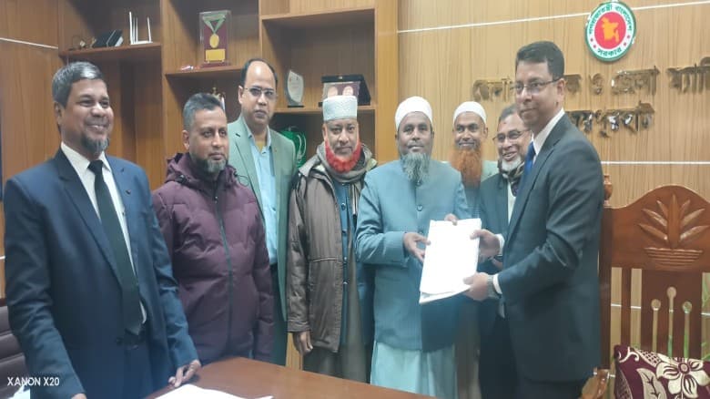 জয়পুরহাট–১ আসনে জামায়াত প্রার্থীর মনোনয়ন দাখিল