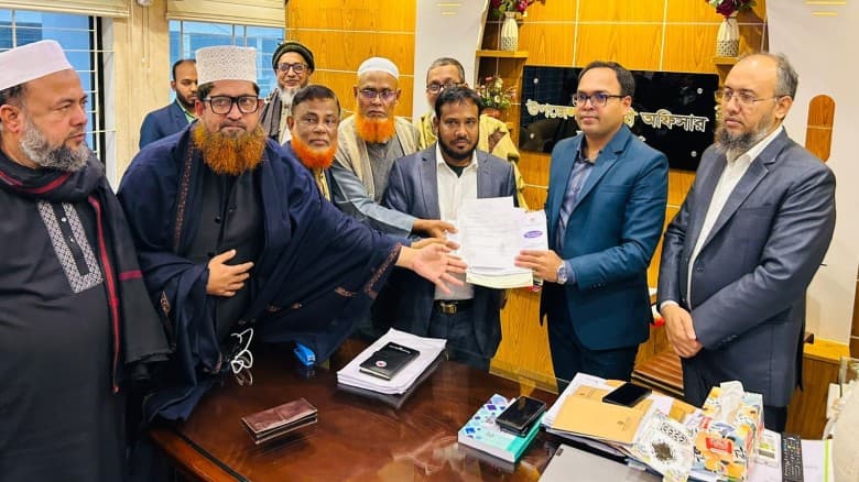 কুমিল্লা-৫ আসনে ১০ দলীয় জোটের পক্ষে দাড়িপাল্লার মনোনয়ন দাখিল