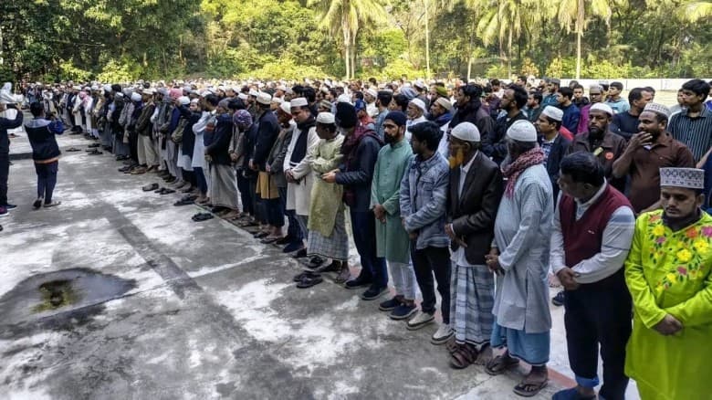 চবি ক্যাম্পাসে দেশনেত্রী বেগম খালেদা জিয়ার গায়েবানা জানাজা