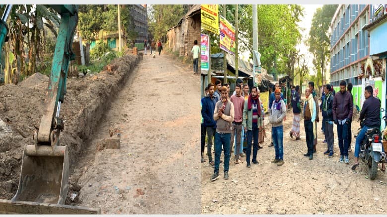 রাজশাহীতে রাস্তার কাজের চাঁদা চাইতে গিয়ে বিএনপিকর্মী পিটুনির শিকার