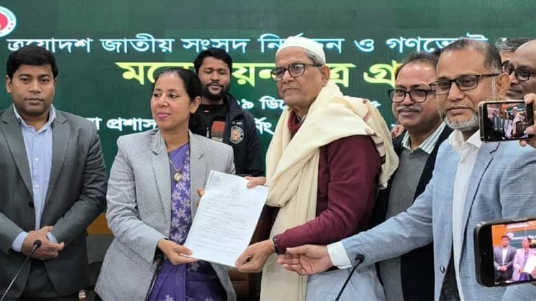 মির্জা ফখরুল ইসলাম আলমগীরের মনোনয়নপত্র বৈধ