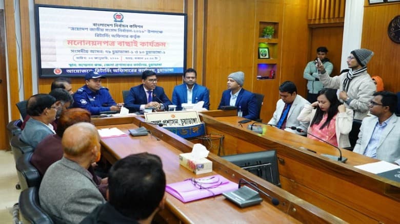 চুয়াডাঙ্গার দুটি আসনের ১১ প্রার্থীর সবাই বৈধ