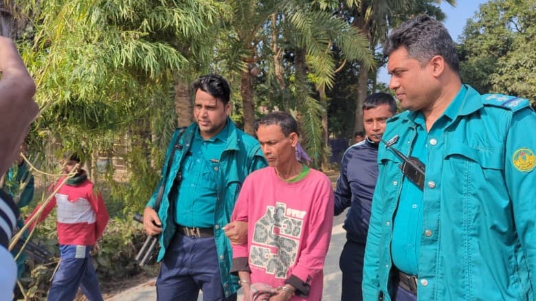 রাজশাহীর পেয়ারা বাগান থেকে ২ লাখ টাকার গাঁজা গাছ উদ্ধার, কৃষক আটক