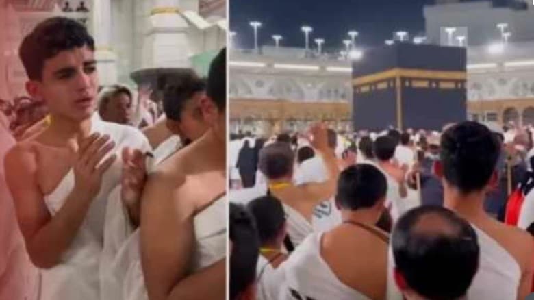 গণহত্যার ক্ষত বুকে নিয়ে গাজার এতিম শিশুদের কাবা ছুঁয়ে দেখার স্বপ্ন পূরণ