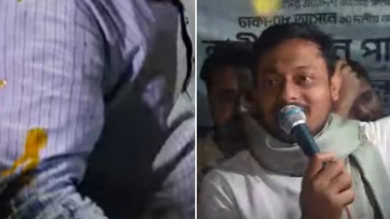 নাসীরুদ্দীন পাটওয়ারীর পথসভায় ছোড়া হয় পচা ডিম