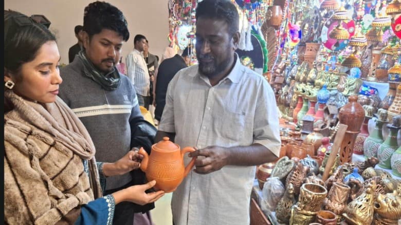 আন্তর্জাতিক বাণিজ্য মেলায় গ্রামবাংলার ঐতিহ্য আর আধুনিকতার মেলবন্ধন