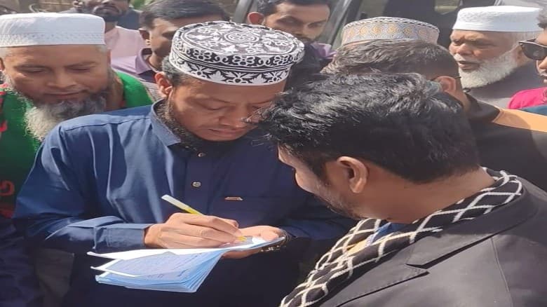 আমির হামজার হাতে   জামায়াত হলেন বিএনপির ৫ জন