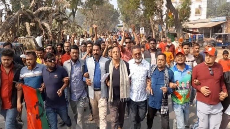 বগুড়া-৭ আসনে বিএনপি প্রার্থী মোরশেদ মিলটনের প্রচারণা ও দোয়া মাহফিল অনুষ্ঠিত