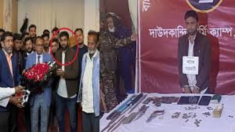 এবার অস্ত্রসহ গ্রেপ্তার হলেন বিএনপিতে যোগ দেওয়া আলোচিত যুবলীগ নেতা