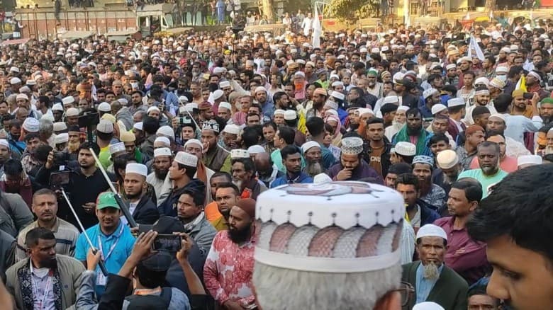 দুর্নীতিবাজদের মূল উৎপাটন করে  সোনার বাংলাদেশ উপহার দেব -নির্বাচনী জনসভায় মুহাদ্দিস আব্দুল খালেক