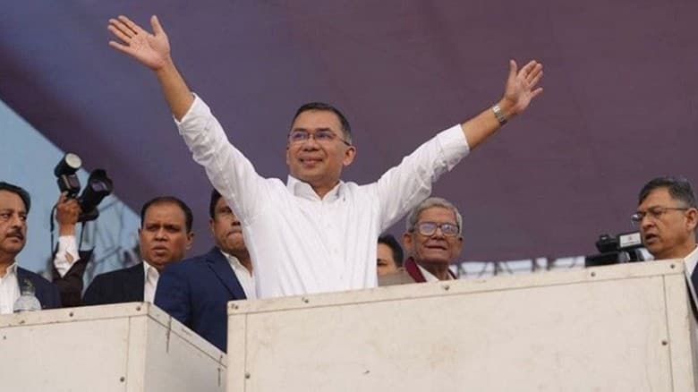 ক্ষমতার একবারে কাছে তারেক রহমান