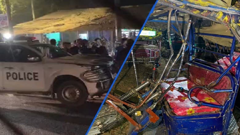 উখিয়ায় দুর্ঘটনার কবলে ফুটবলার ওজিলের গাড়িবহর