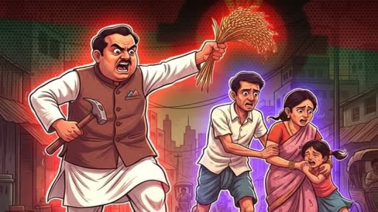 চাঁদা না দেওয়ায় স্বামী, স্ত্রী এবং কন্যা তিনজনকেই হাতুড়িপেটা করলেন বিএনপি নেতা