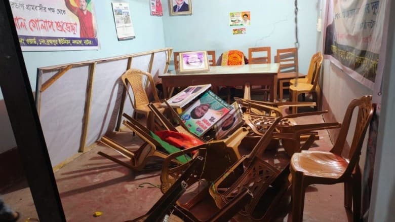 নাটোরে বিএনপির কার্যালয়ে ভাঙচুরের অভিযোগ আ. লীগ নেতাকর্মীদের বিরুদ্ধে