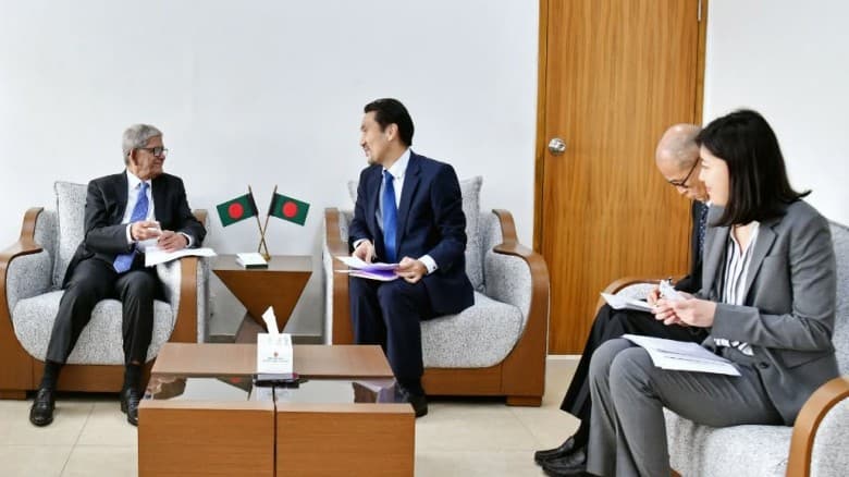 মির্জা ফখরুল ইসলাম আলমগীরের সঙ্গে জাইকার বৈঠক