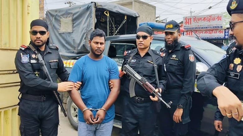 লক্ষ্মীপুরে যুবদল নেতা হত্যার প্রধান আসামি আরমান গ্রেপ্তার