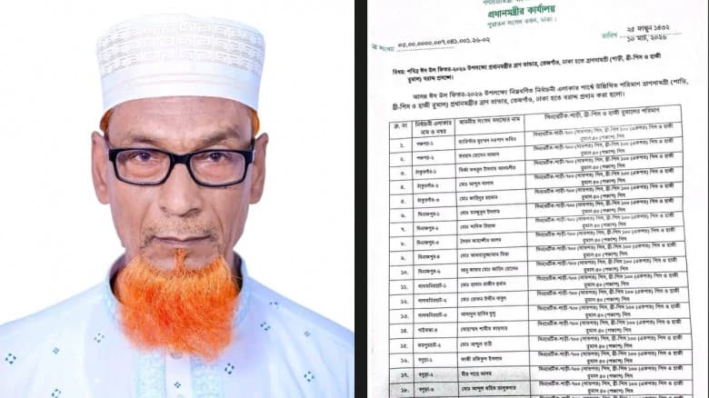 প্রধানমন্ত্রীর তহবিলের কাপড় না পেয়ে জামায়াত এমপির আক্ষেপ