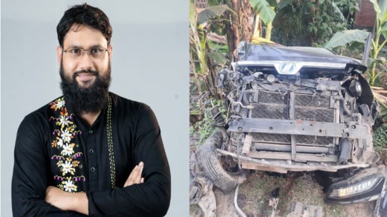 সড়ক দুর্ঘটনার কবলে কুড়িগ্রাম-২ আসনের এমপির গাড়ি, আহত ৩