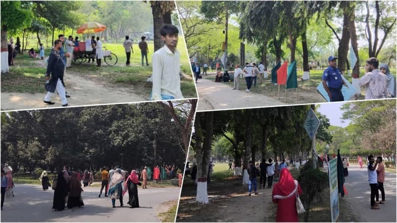 গুচ্ছ ভর্তি পরীক্ষার্থীদের সমাগমে মুখরিত ইবি