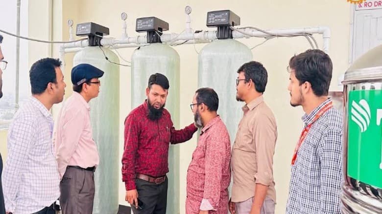 রুয়েটে রিভার্স ওসমোসিস প্লান্ট চালু, মিলবে নিরাপদ পানি
