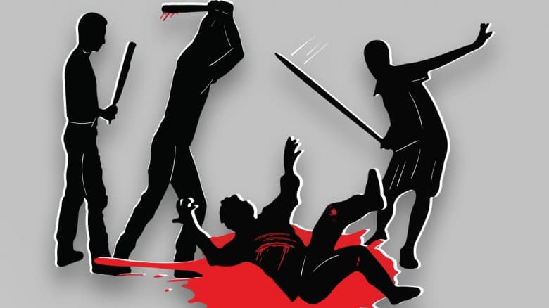 গাইবান্ধায় ছুরি ধরে ছিনতাই,জনতার হাতে আটক যুবক