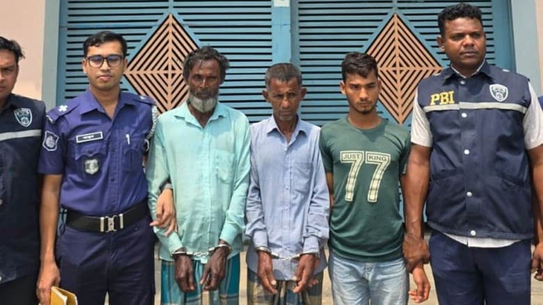 নাসিরনগরে ফসলি জমি থেকে ক্ষতবিক্ষত লাশ উদ্ধারের রহস্য উদঘাটন, গ্রেফতার ৩