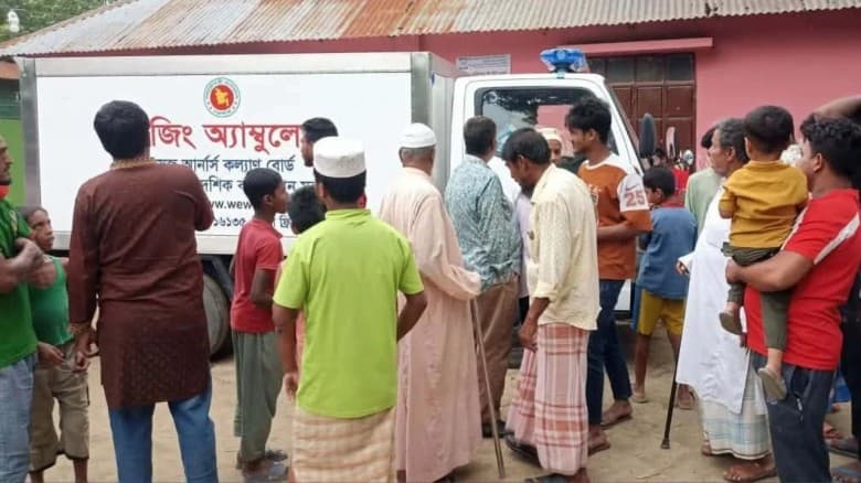 ড্রোন দুর্ঘটনায় নিহত প্রবাসী শাহ আলমের লাশ দেশে