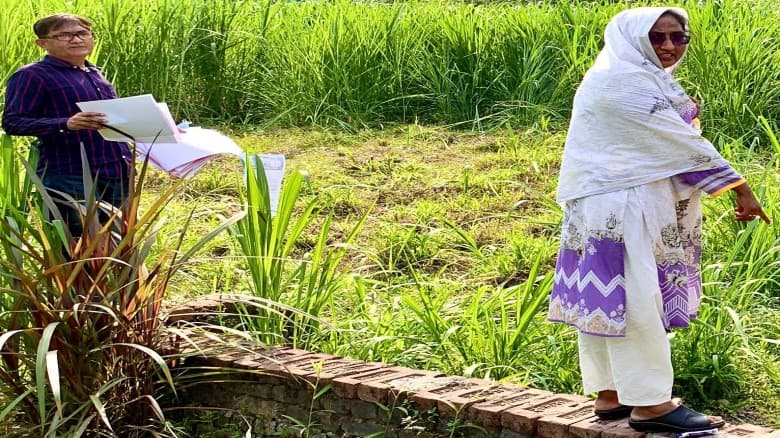মহিলা লীগ নেত্রীর জমি দখলের চেষ্টার অভিযোগ কৃষকদল নেতার বিরুদ্ধে