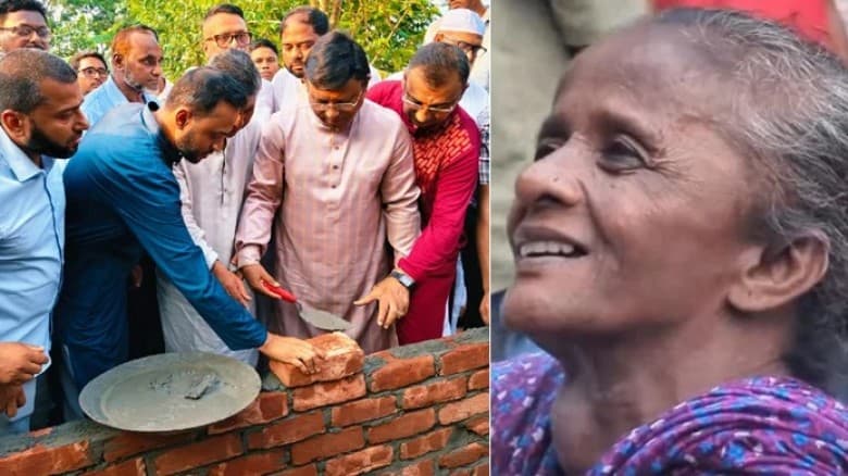 অসহায় গোলাপিকে নতুন বাড়ি দিলেন প্রধানমন্ত্রী তারেক রহমান
