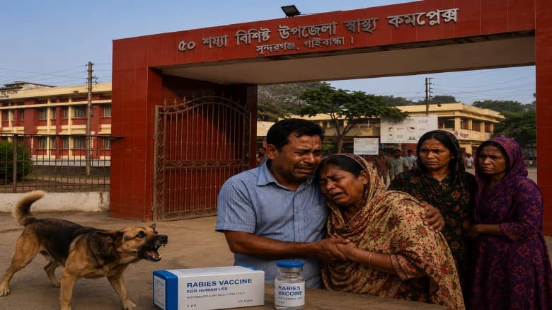 সুন্দরগঞ্জে র‍্যাবিস আতঙ্ক, ৭২ ঘণ্টায় তিনজনের মৃত্যু