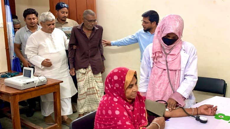 তৃণমূলের স্বাস্থ্যসেবা নিশ্চিত করতে কাজ করছে সরকার: এমপি মিলন