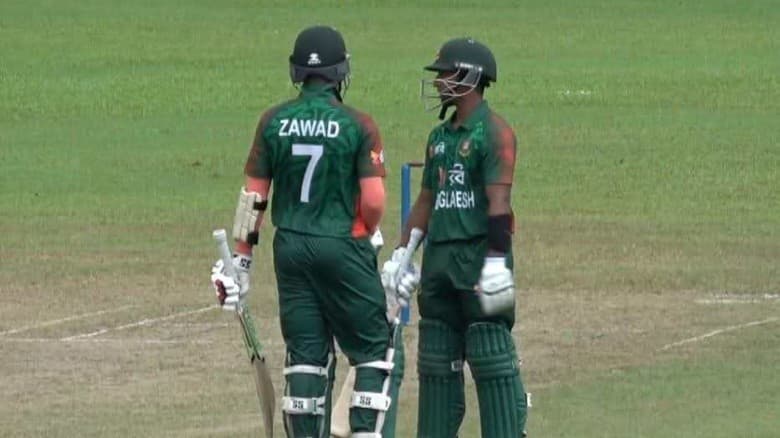 আবরারের সেঞ্চুরিতে শ্রীলঙ্কার বিপক্ষে বড় জয় বাংলাদেশের