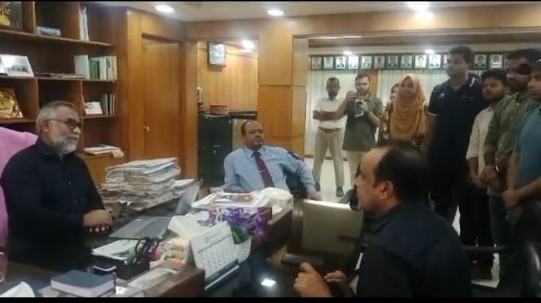 ফলিত পুষ্টি ও খাদ্য প্রযুক্তি বিভাগ পিএসসির বিষয় কোডে অন্তর্ভুক্তিতে ইবি উপাচার্য বরাবর স্মারক লিপি