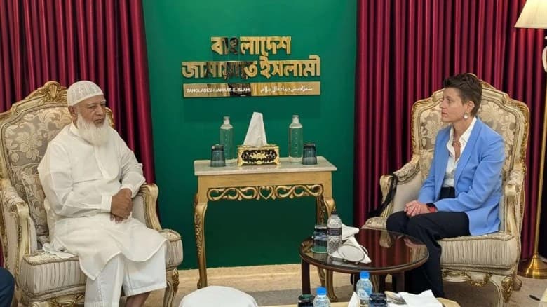 জামায়াত আমিরের সঙ্গে ঢাকাস্থ আবাসিক সমন্বয়কারীর সাক্ষাৎ