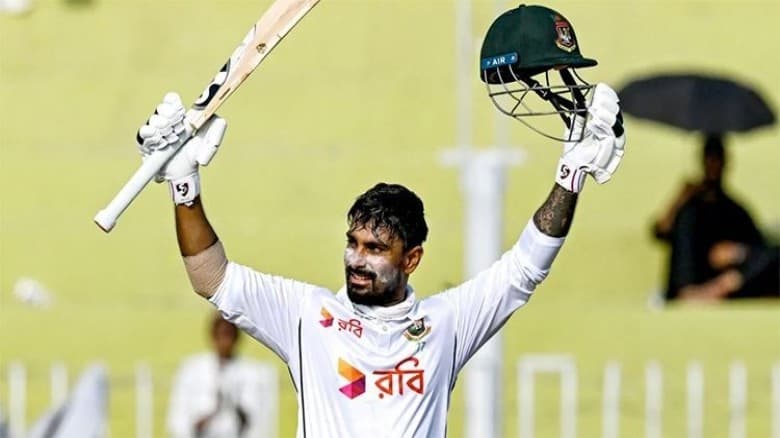 মুশফিকের পর লিটনের সেঞ্চুরি, ৪০০ রানের পথে বাংলাদেশ