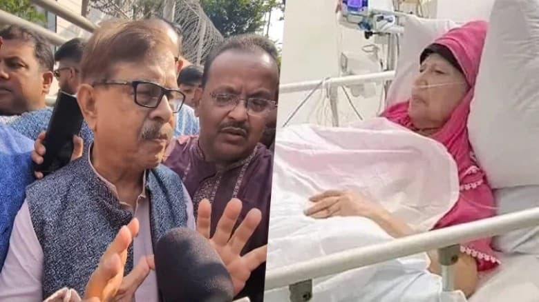 খালেদা জিয়াকে সিঙ্গাপুর বা ইউরোপে নেওয়ার প্রস্তুতি চলছে, এয়ার অ্যাম্বুলেন্স প্রস্তুত