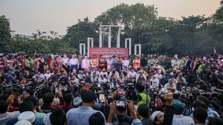 ‘সর্বদলীয় সমাবেশে’ সংহতি জানালেও যায়নি বিএনপি