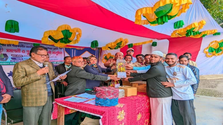 ফুলবাড়ীতে জাতীয় ক্রীড়া প্রতিযোগিতার সমাপনী অনুষ্ঠান অনুষ্ঠিত