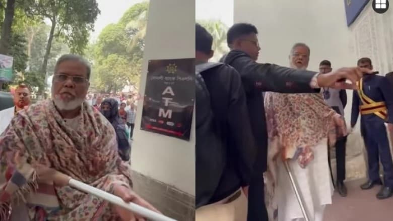 লাঠি দিয়ে আদালতে সাংবাদিককে মারলেন বিএনপি প্রার্থী মুন্সি