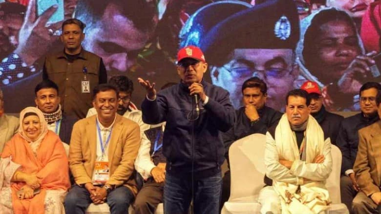 সন্ধ্যায় তারেক রহমানের নির্বাচনি জনসভা