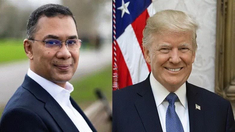 প্রধানমন্ত্রী তারেক রহমানকে অভিনন্দন জানিয়েছেন ডোনাল্ড ট্রাম্প
