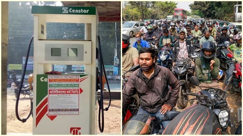 মোটরসাইকেল রাইড শেয়ারকারীরা দিনে তেল পাবেন ৫ লিটার