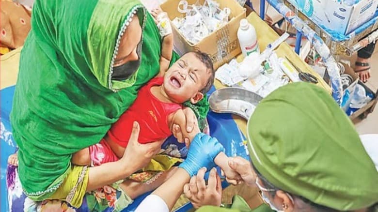 হাম ও উপসর্গ নিয়ে একদিনে ৭ শিশুর মৃত্যু