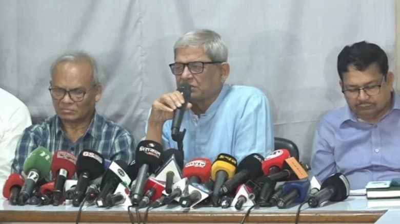 জামায়াত আমির কখনও সুস্থ চিন্তা করতে পারে না: মির্জা ফখরুল